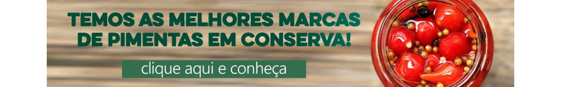 Pimentas em conserva